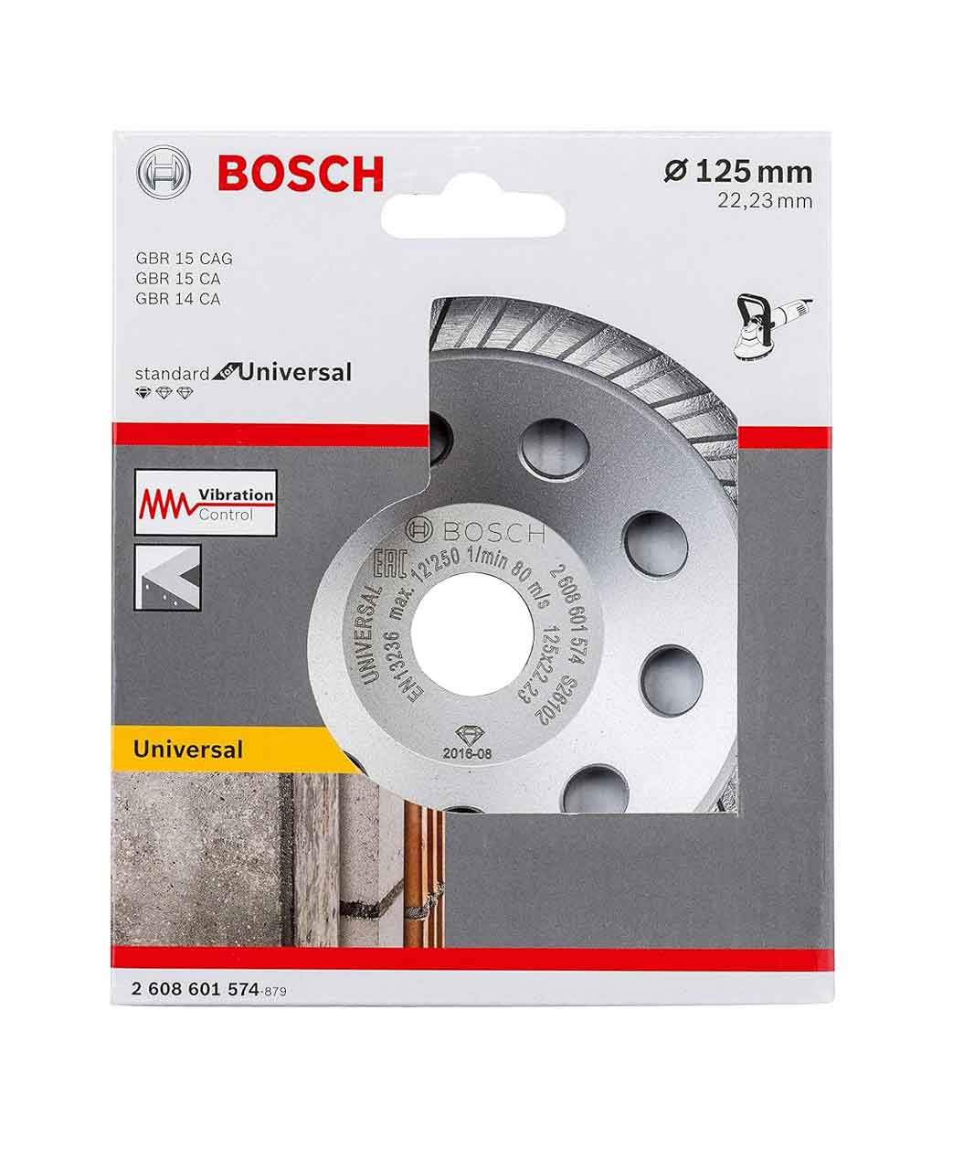 Diamond Cutting Discs - Standard for Universal Turbo 125 x 22.23 x 5 mm