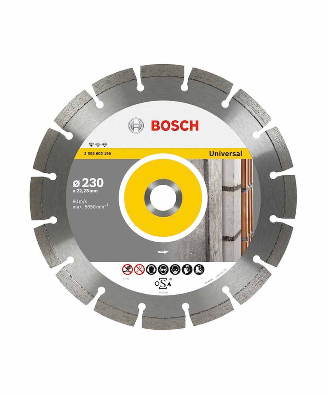 Diamond Cutting Discs - Professional for Universal 125 mm x 22,23 mm x 1,6 mm