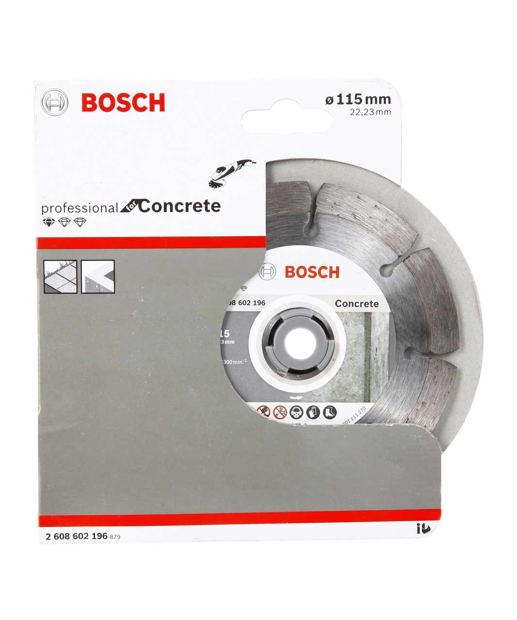 Diamond Cutting Discs - Professional for Concrete 115 mm x 22,23 mm x 1,6 mm