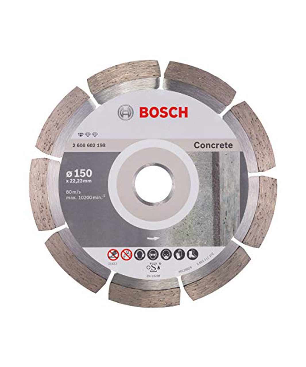 Diamond Cutting Discs - Professional for Concrete 150 mm x 22,23 mm x 2,0 mm