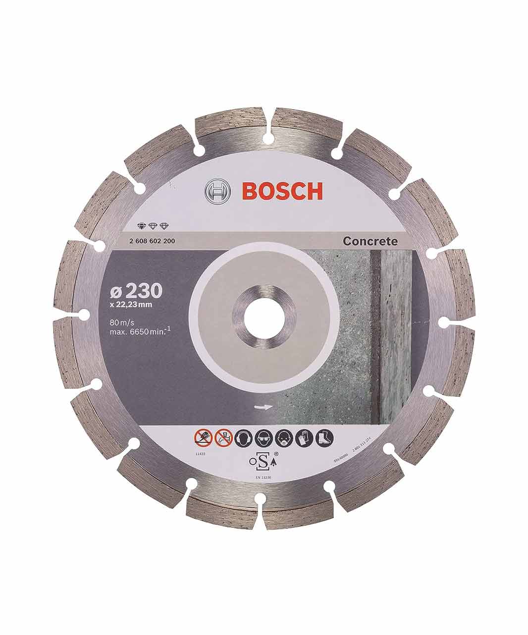 Diamond Cutting Discs - Professional for Concrete 230 mm x 22,23 mm x 2,3 mm
