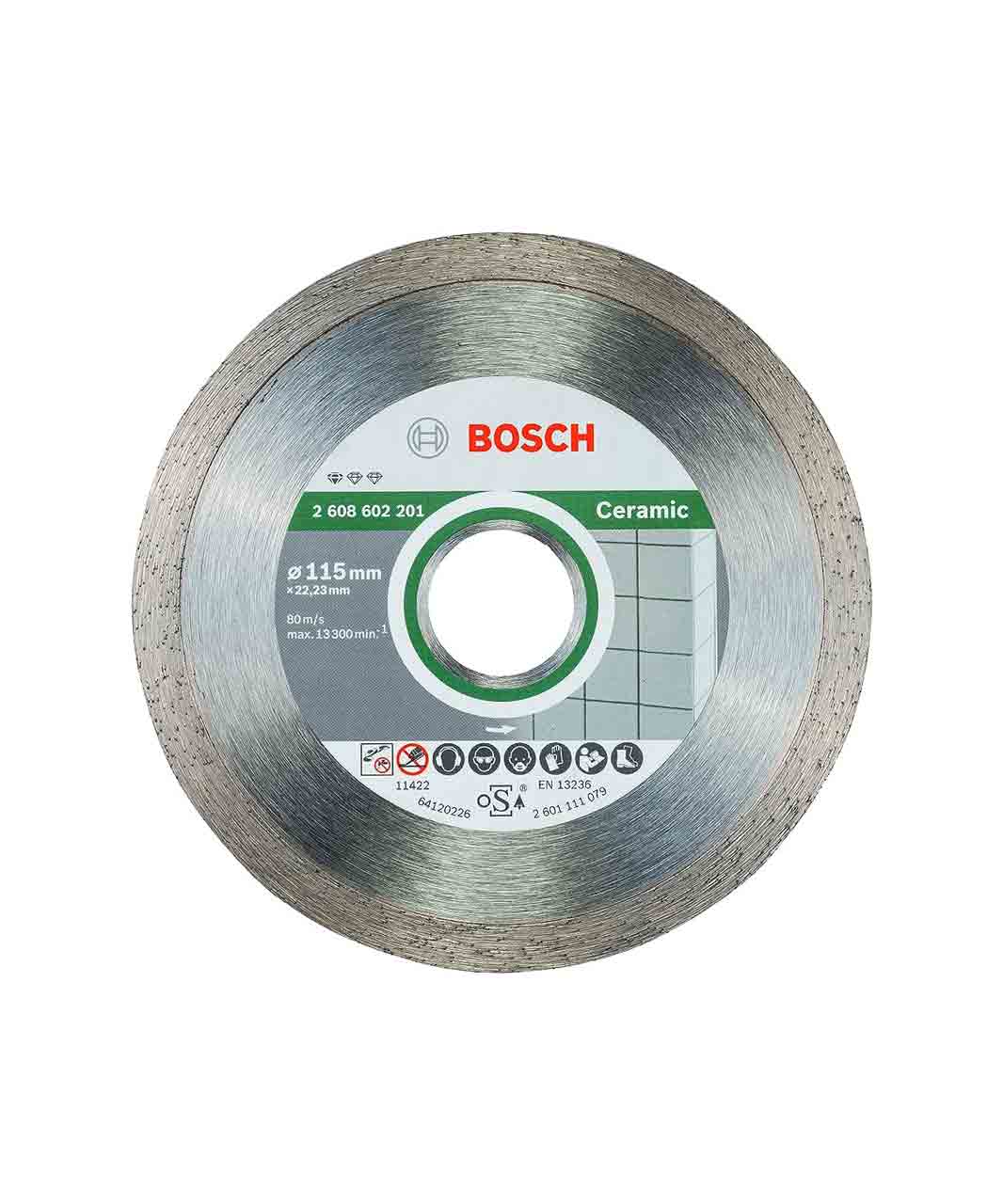 Diamond Cutting Discs - Professional for Ceramic 115 mm x 22,23 mm x 1,6 mm