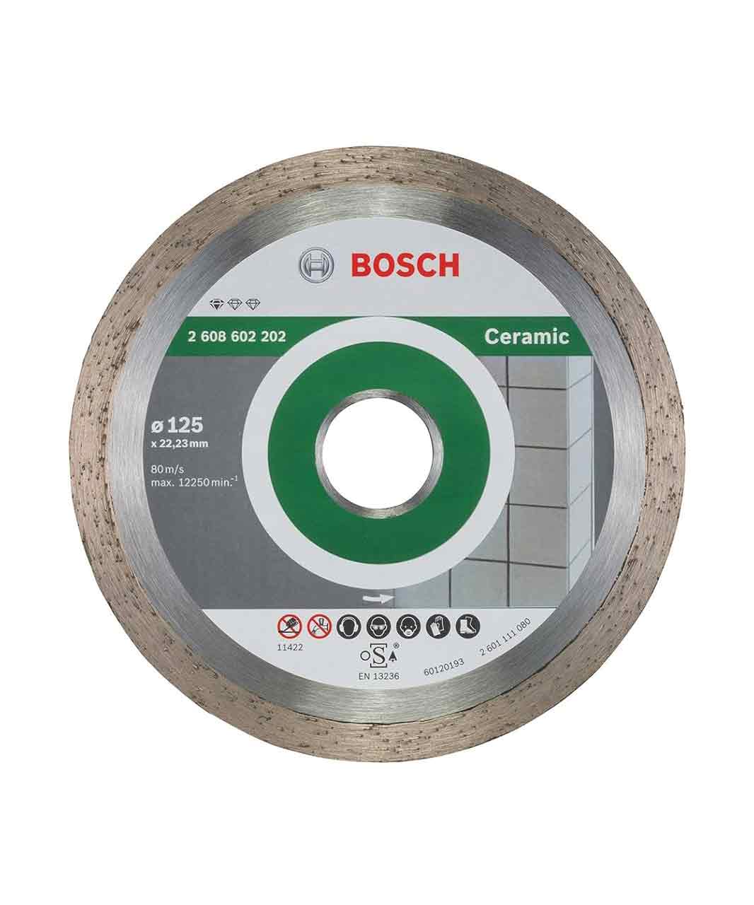 Diamond Cutting Discs - Professional for Ceramic 125 mm x 22,23 mm x 1,6 mm