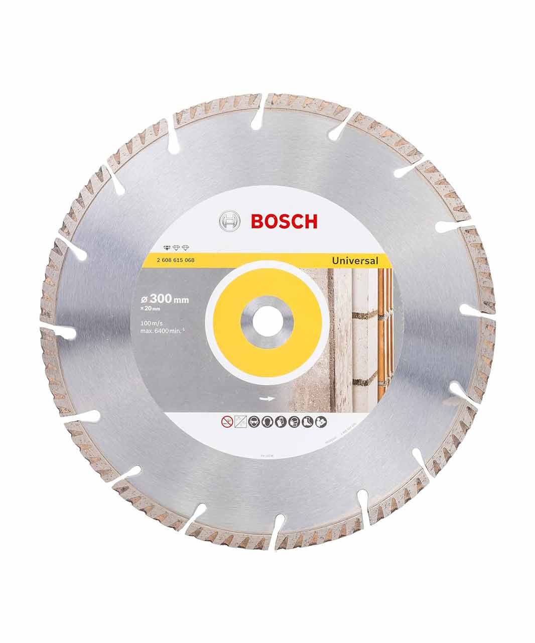 Diamond Cutting Discs - Professional for Universal 300 mm x 20,00 mm x 3,3 mm