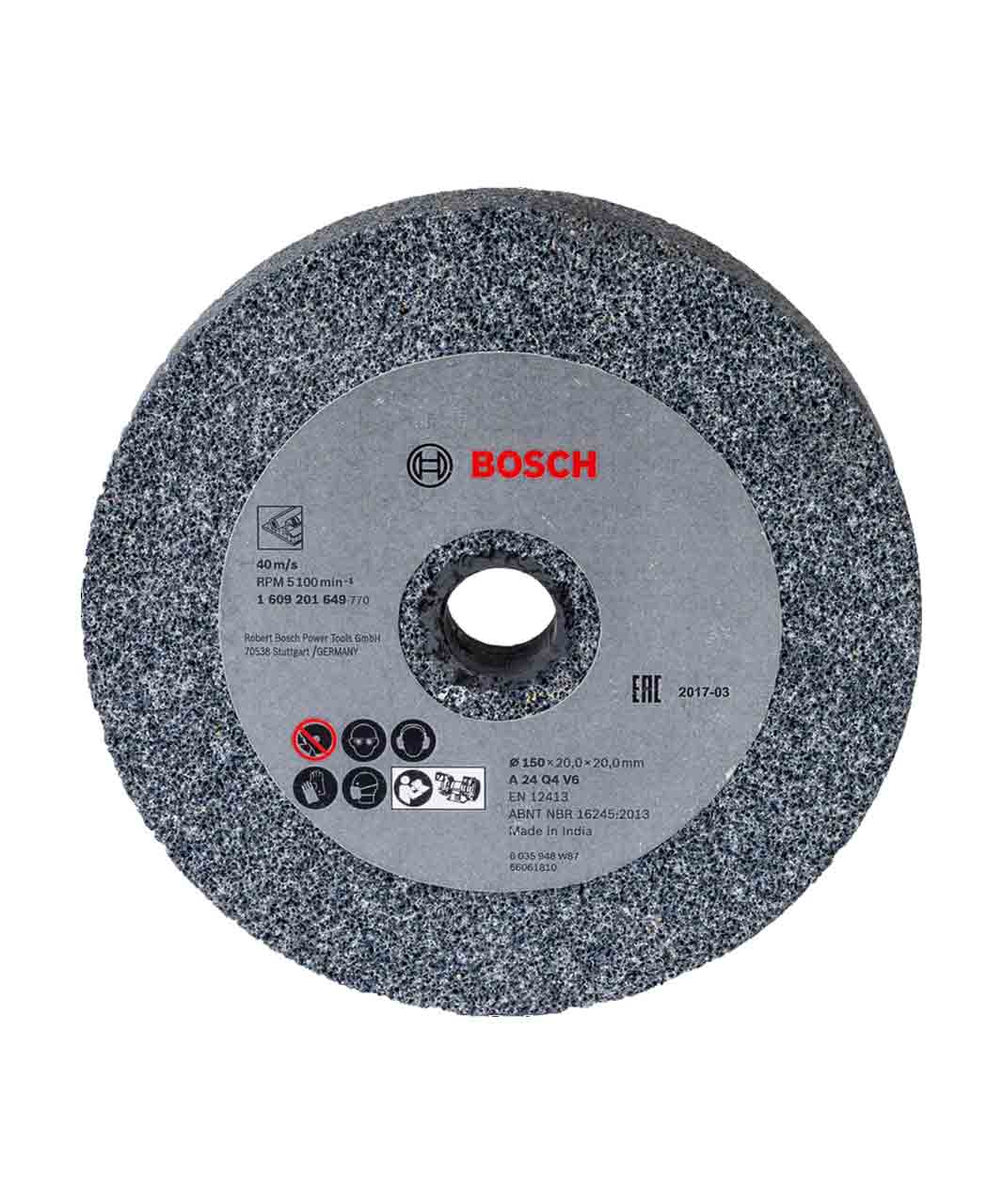 Grinding wheels - For double-wheeled bench grinder 150 mm, 20 mm, 24