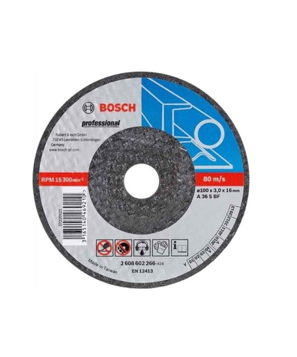 Grinding discs – Expert for grinding disc with depressed centre, 100 mm, 16,00  mm, 6,0 mm