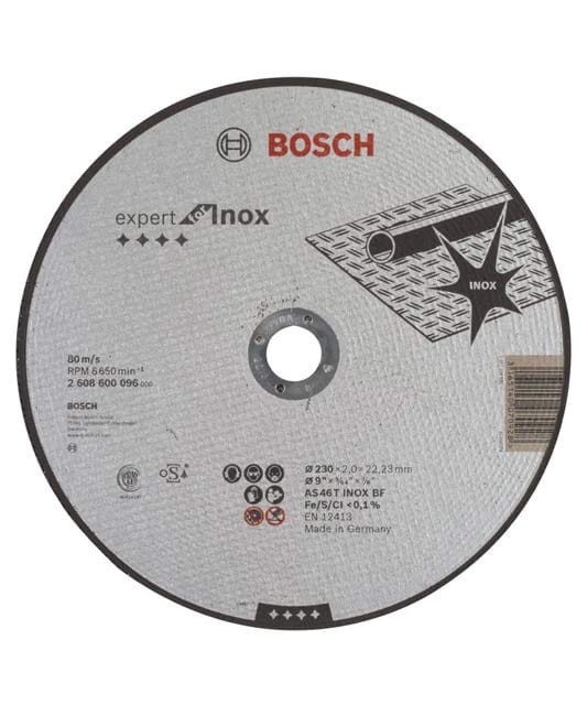Cutting discs - Expert for INOX straight cutting disc, 180 mm, 22.23 mm, 1,6 mm