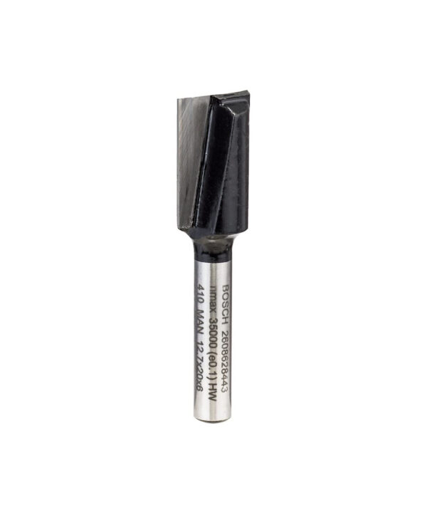 Straight Router bits – Straight bit 6 mm, D1 13 mm, L 19,6 mm, G 51 mm