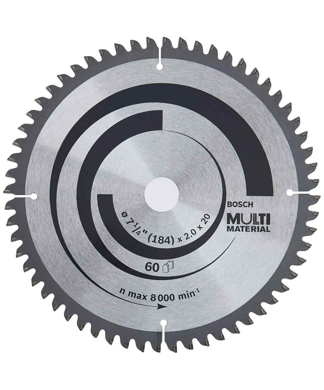 Circular Saw Blades - Multi Material, 235 mm x 25 mm x 2,0 mm, 80T