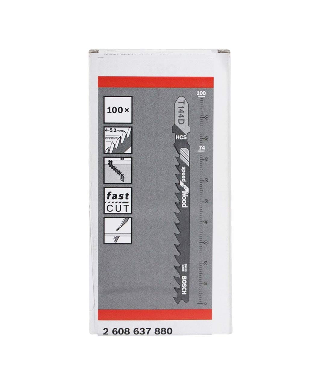Jigsaw Blades – T 144 D Speed for Wood (100pcs)