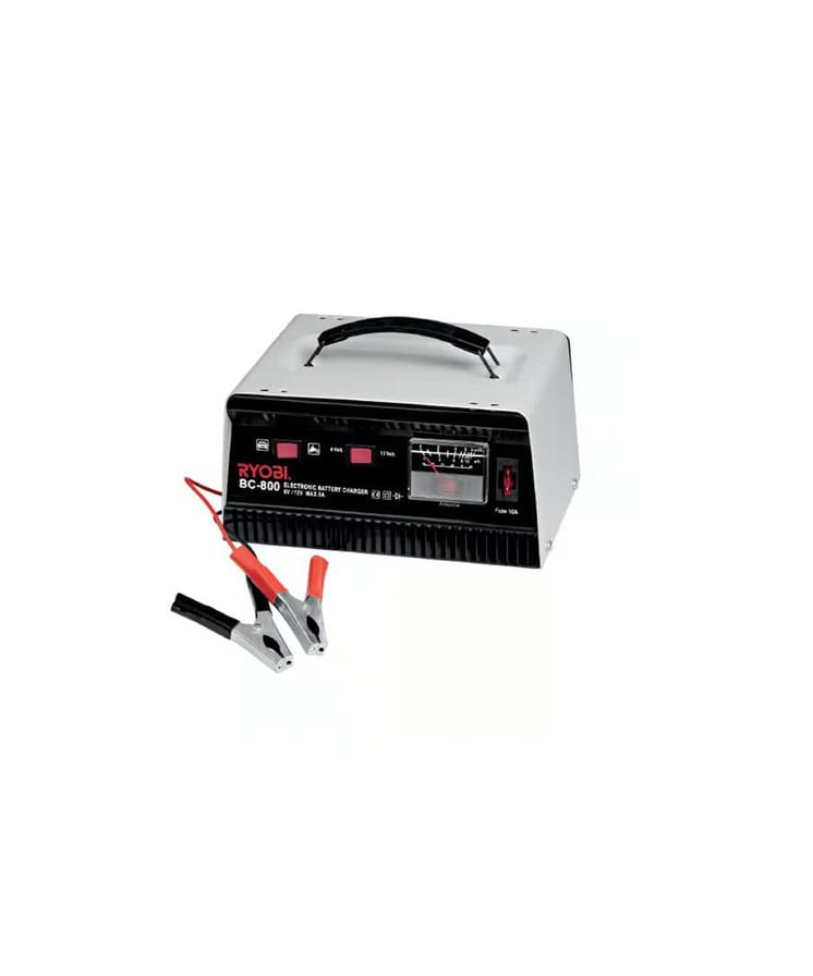 Ryobi 8Amp Electronic Battery Charger-BC-800