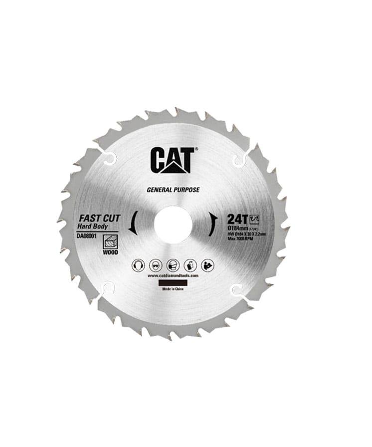 DA08001 TCT Circular Saw Blade- General Purpose-CAT