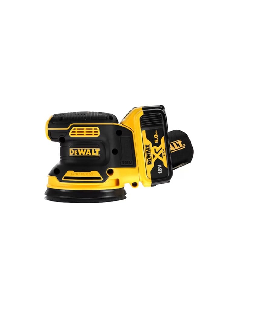 Dewalt - DCW210P2-GB 125mm Cordless Brushless 18V 5AH - Randon Orbital Sander-1