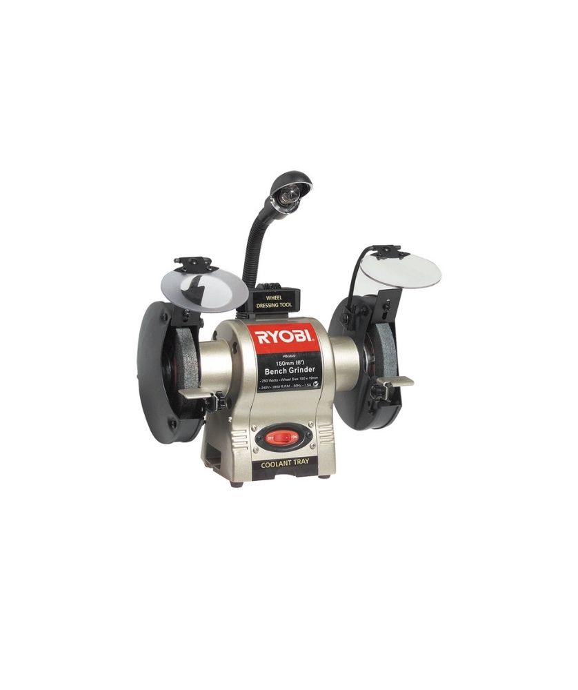 Ryobi 150 mm 250 W Corded Bench Grinder HBG-620
