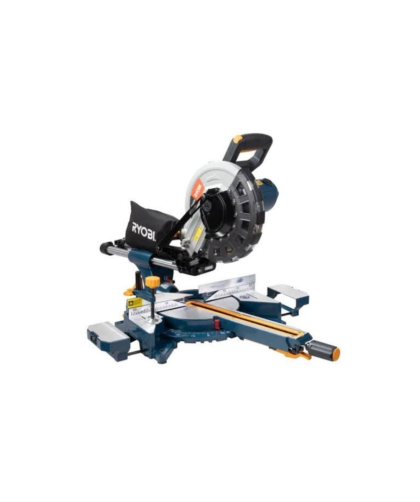 Ryobi 2000W Mitre Saw Sliding Compound With Laser Light 255MM MS-255SCL