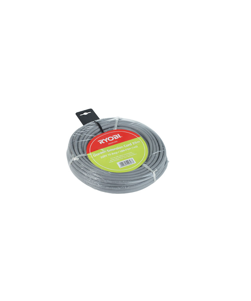 Ryobi - 822201025 - 10A 220V 2 Core Extension Cord - 25 Meter Length