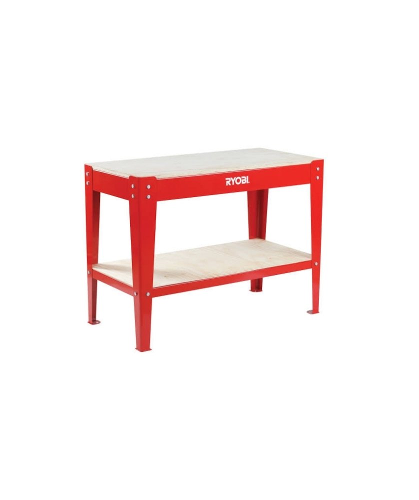 Ryobi – RWB-1200 1200mm 600KG Work Bench Load with Shelf