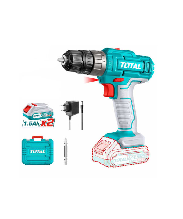 Total – TDLI1228 Li-ion Cordless Drill