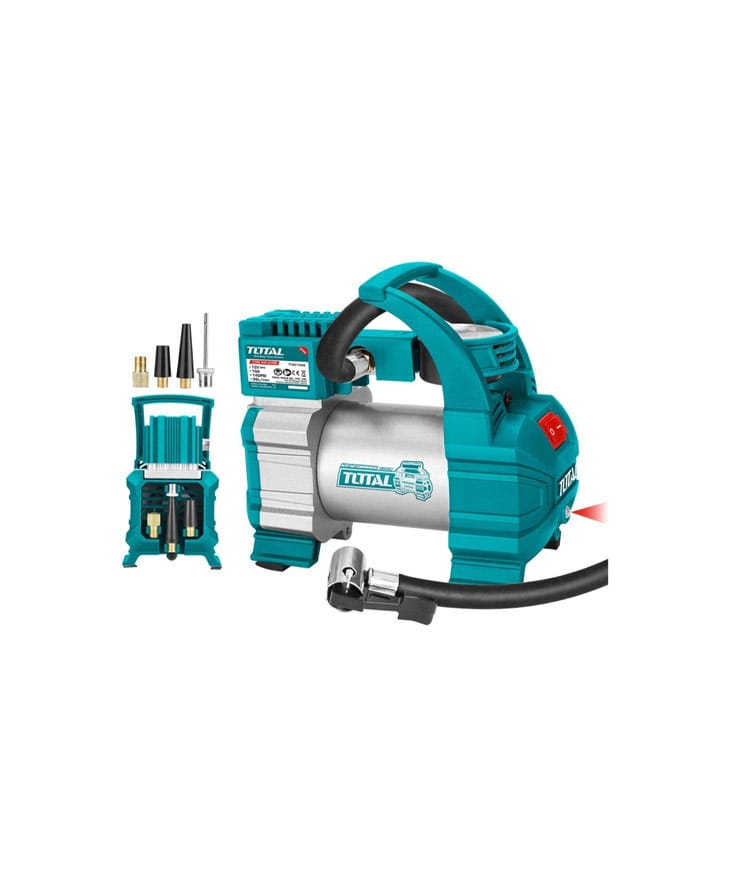Total – Auto Air Compressor – 140PSI